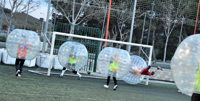 20% en Fútbol Burbuja con Burbuja Sports