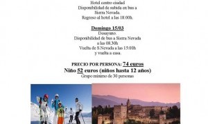 Viaje a Granada desde Ceutí en Marzo