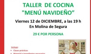 Taller de Cocinoterapia: MENÚ NAVIDEÑO