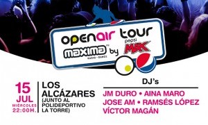 Máxima Open Air Tour by Pepsi 2015
