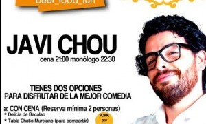 Cena + Monólogo de Javi Chou en Murcia