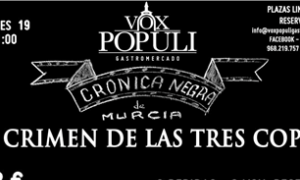 Crónicas negras de Murcia: El Crimen de las tres copas