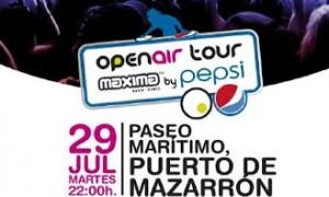 Gira Open Air en el Puerto de Mazarrón con los mejores DJs