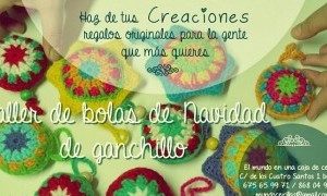 Taller de bolas de navidad de ganchillo