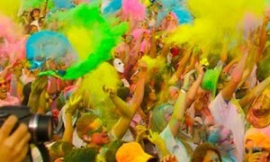 “Holi Run” en el Cabezo de Torres