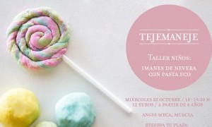 Taller: Imanes de nevera con pasta eco