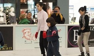 Vuelve la pista de patinaje sobre hielo del C.C. Nueva Condomina