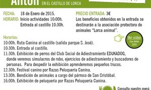 San Antón en el Castillo de Lorca