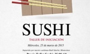 Taller iniciación al sushi en Tiquismiquis