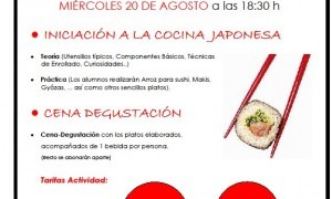 Taller cocinoterapia: Iniciación a la cocina japonesa