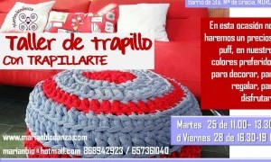 Taller Trapillarte: Haz tu propio Puff