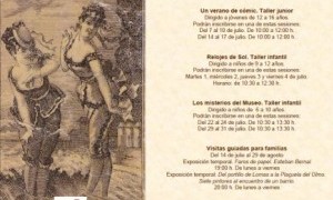 Talleres de Verano en el Museo de la Ciudad de Murcia