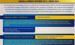 Templos, dioses y estrellas en la Muralla Púnica