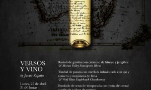 Cena maridaje en El Romea by Tiquismiquis con Versos y Vino